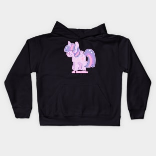 Twilight Sparkle is small Kids Hoodie